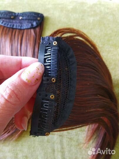 Волосы на заколках