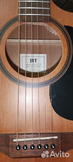 Акустическая гитара JET модель JGA-255 OP