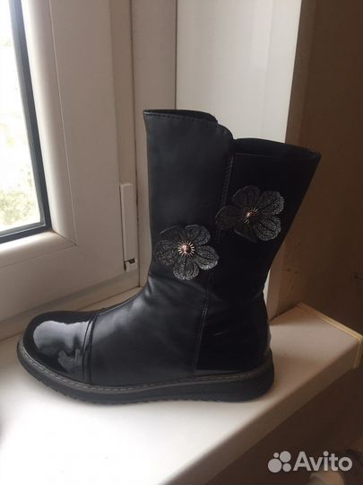 П/сапожки детские на 33.5-34 Демисезонные