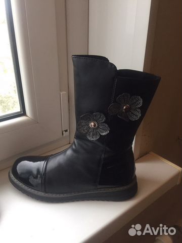 П/сапожки детские на 33.5-34 Демисезонные