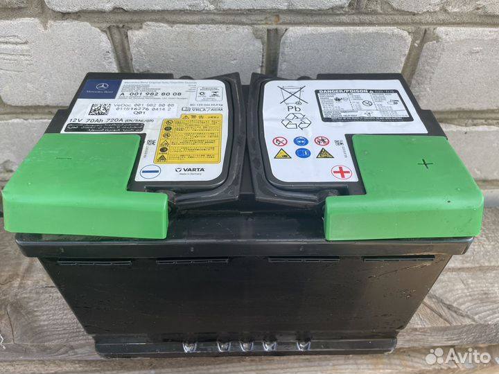 Аккумулятор mercedes основной б/у