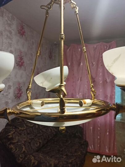 Люстра 3 плафона