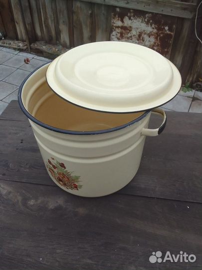 Кастрюля эмалированная 20 л