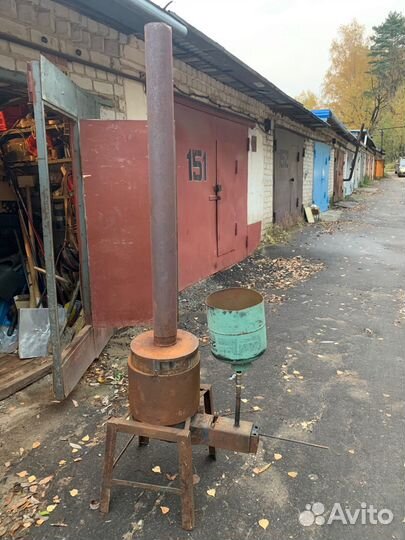 Печка на отработке