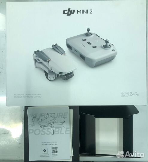 Квадрокоптер dji mini 2 fly more combo