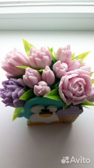 Мыльные букеты