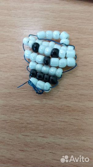 Скелет(из бисера, плоский)