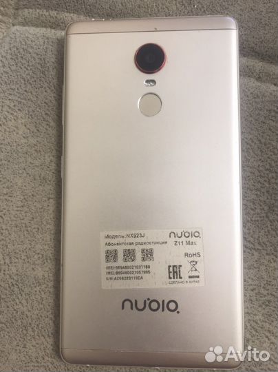 Телефон ZTE NubiaZ11 MAX