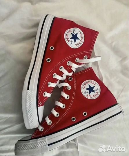 Кеды converse красные