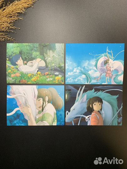 Почтовые открытки Хаяо Миядзаки