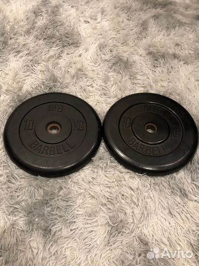 Спортивные блины Barbell 10кг