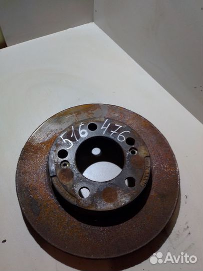 Диск тормозной передний правый (SsangYong Rexton)