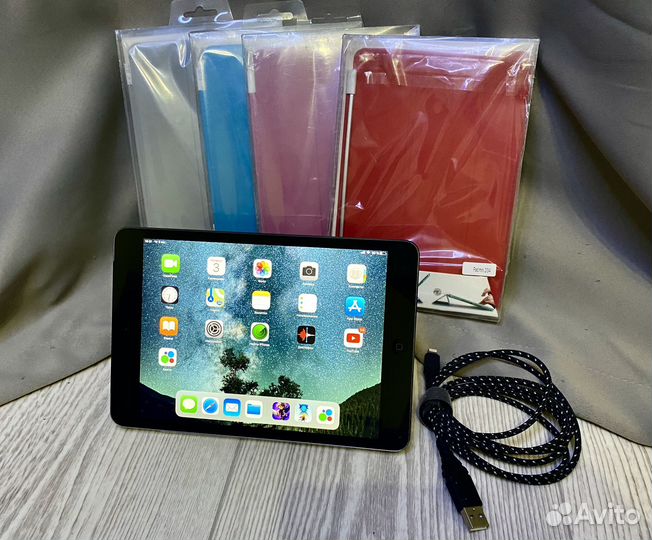 iPad mini 2 16 gb Идеал +Sim и Smart Cover