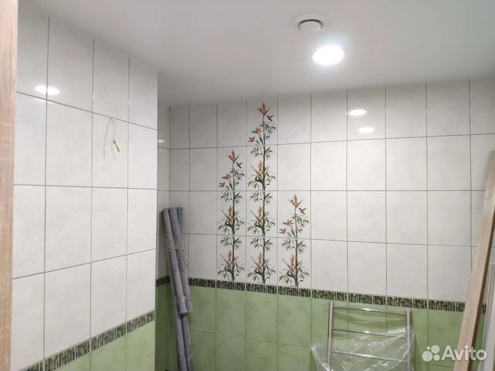 Укладка плитки, ремонт и отделка