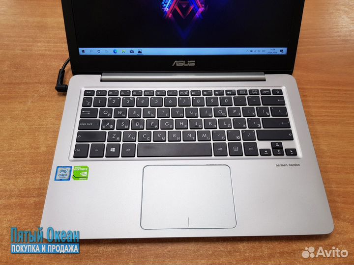 Ноутбук Asus UX310U, Core i5 7200U, RAM 12Gb