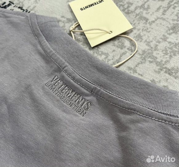 Футболка vetements овер