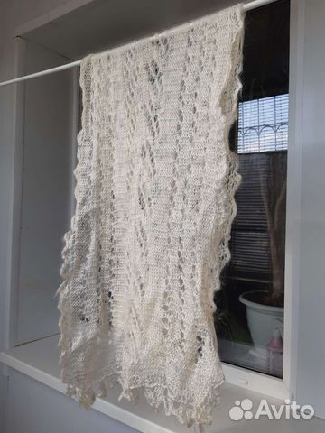 Пуховый шарф