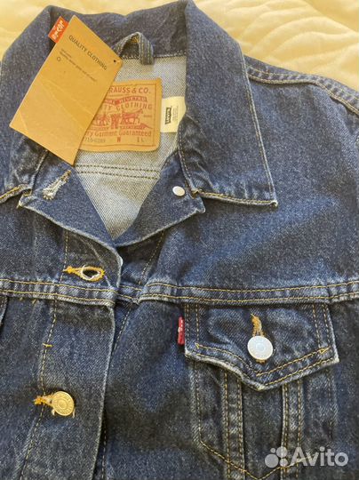 Джинсовая куртка Levis. Made in USA. Новая