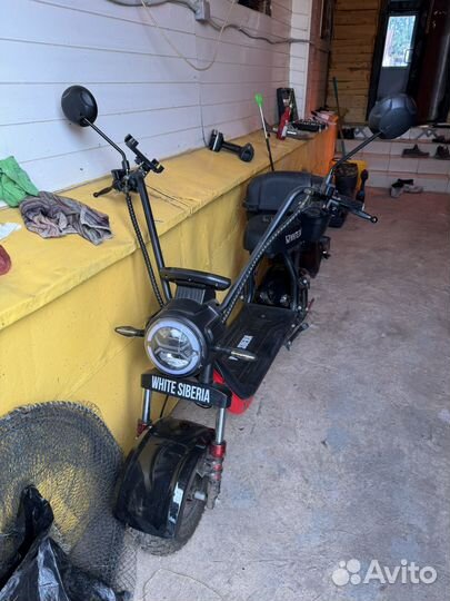 Электроскутер white siberia