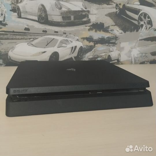 Ps4 Slim 1TB С играми и джойстиками