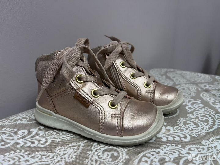 Демисезонные ботинки ecco