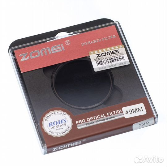 Светофильтр Zomei инфракрасный (720) - 49mm
