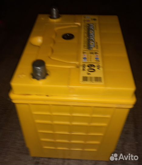 Аккумулятор 60Ah пусковой ток 530 А Азия 65d23i