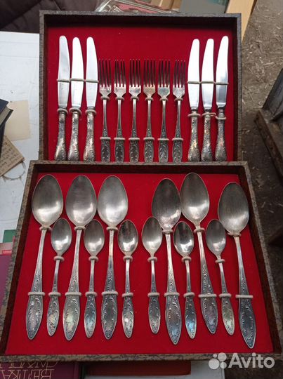 Столовый набор СССР мельхиор