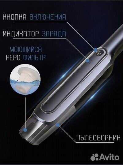 Пылесос беспроводной мощный для авто