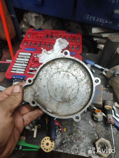 Крышка двигателя Д8 мопед рига