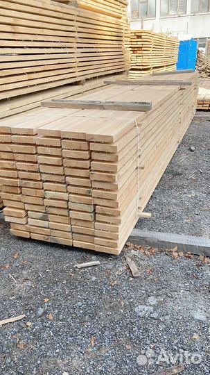 Доска строганная 25х100х6000мм