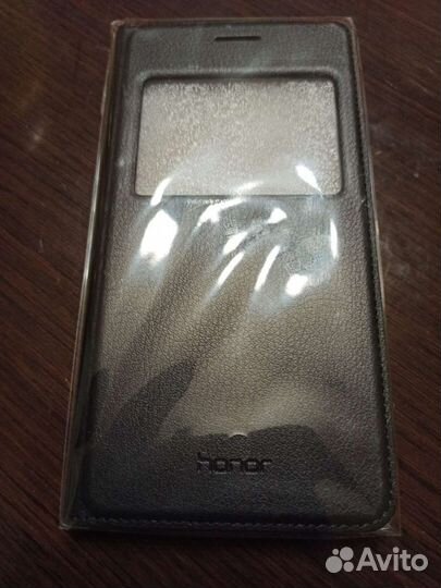 Чехол- книжка honor 6 plus новый