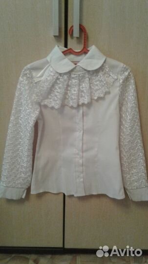 Блузка белая в школу