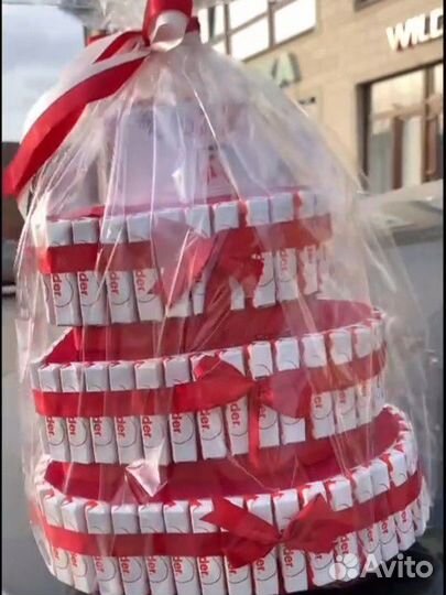 Торт из киндеров