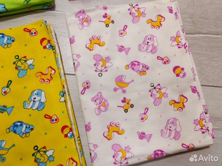 Пелёнки детские фланелевые 90*110 см