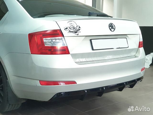 Диффузор Skoda Octavia A7 R-Style