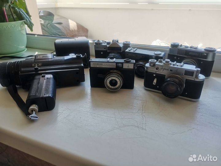 Ретро фотоаппараты