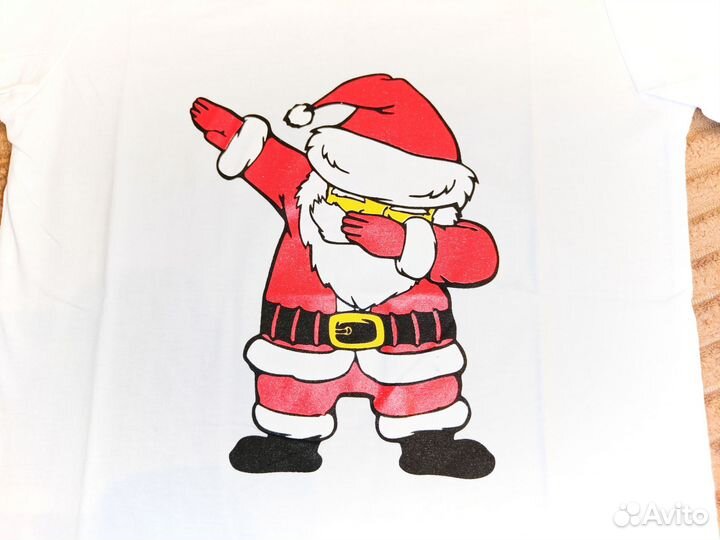 Футболка новогодняя для фотосессии