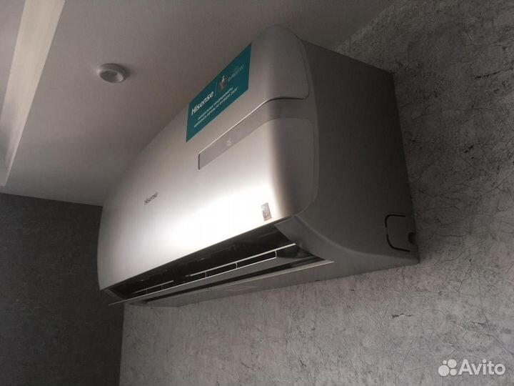 Установка сплит систем, закладные трассы, монтаж