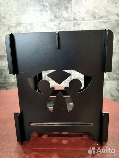 Туристическая печь-щепочница 