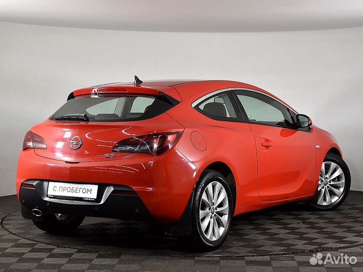 Opel Astra GTC 1.4 AT, 2013, 112 440 км