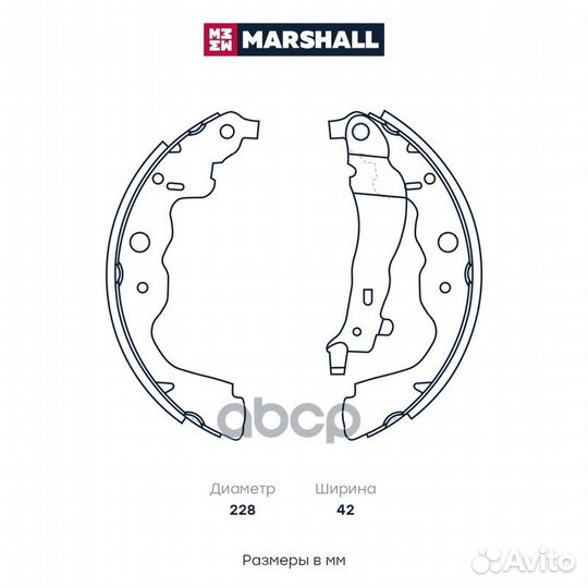 Колодка торм. Renault Duster 4x2 LADA Largus