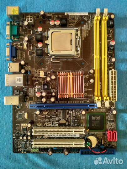P5KPL-AM IN/roem/SI + проц. Intel Celeron 430