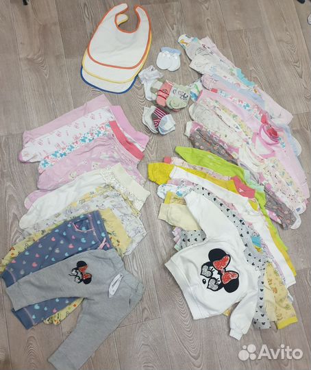 Вещи пакетом на девочку