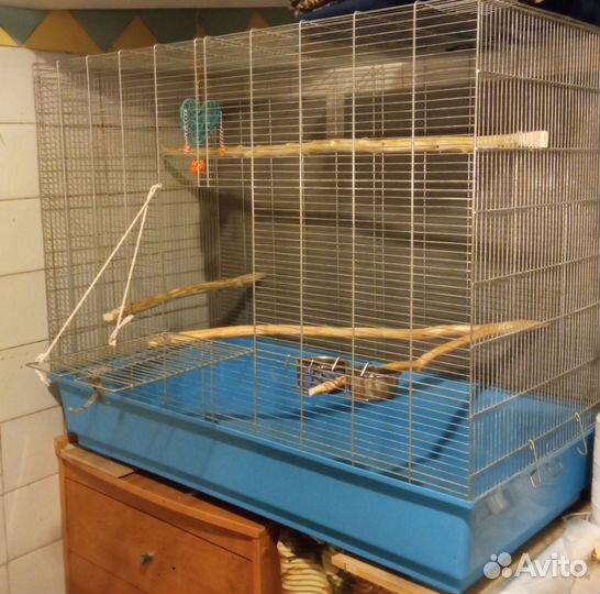 Клетка огромная для попугая Savik