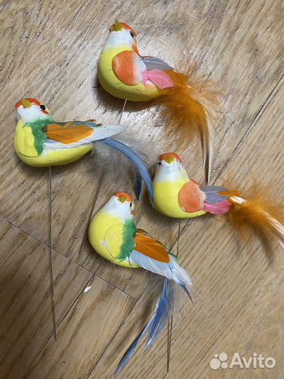 Птички для декора и флористики