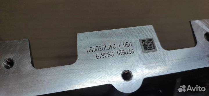 Головка блока цилиндров Skoda Rapid 1.6 CWV