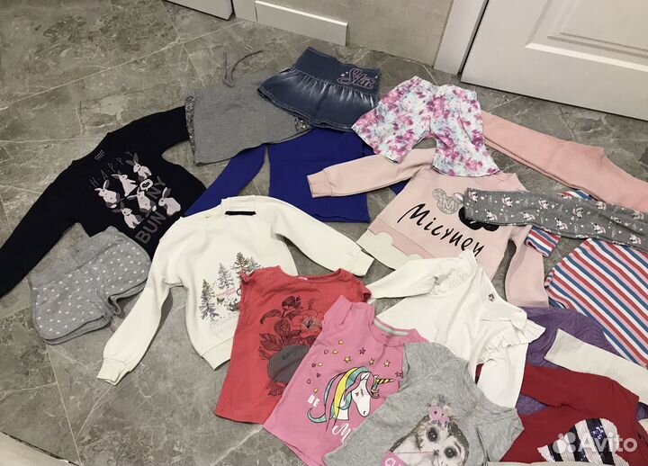 Вещи на девочку 104,110,116 размер, кофты, лосины