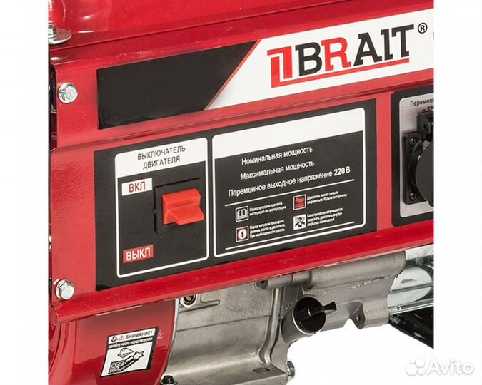 Генератор бензиновый Brait BR-3800AL