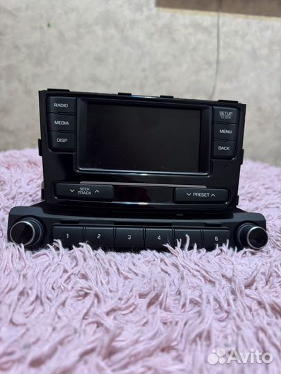 Штатная магнитола на hyundai solaris 2